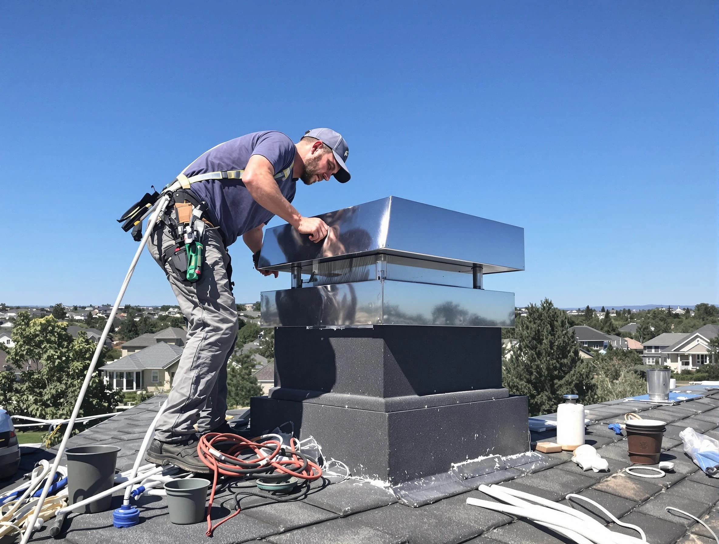 Chimney Cap Services service in Fort Lupton, CO